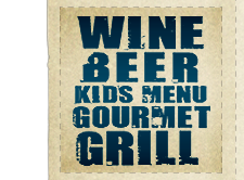 Wine Beer Kids Menu Gourmet Grill